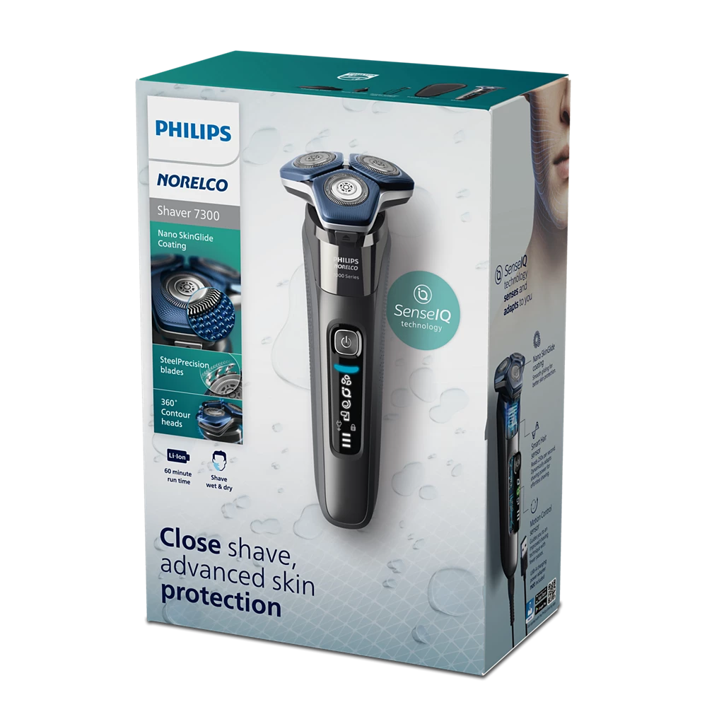 Norelco Shaver series 7000 Wet &amp; Dry electric shaver (S7887/92)