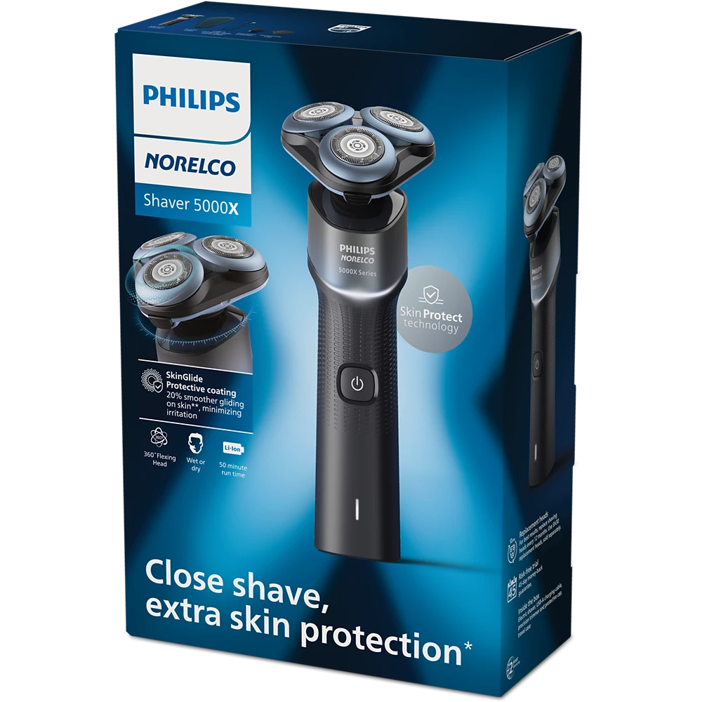 Norelco Shaver 5000X series Wet &amp; dry electric shaver (X5006/85)