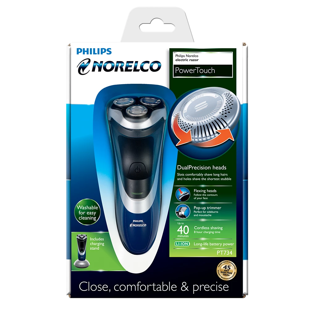 Norelco Shaver 3600 Dry electric shaver Series 3000 (PT734/41)