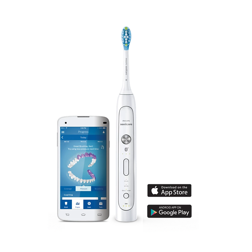 Sonicare FlexCare Platinum Connected Sonic electric toothbrush with app (HX9192/30)