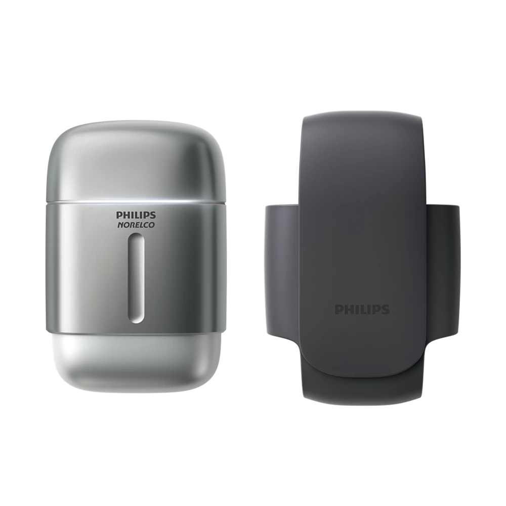Norelco Philips Shaver 600 Series Wet &amp; Dry Electric Compact Shaver (S693/94)