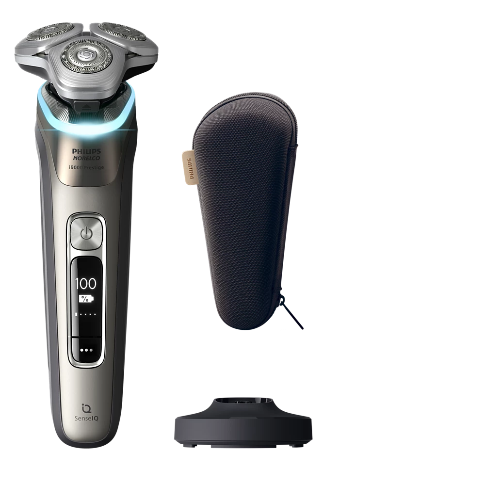 Norelco i9000 Prestige Wet&amp;Dry Electric Shaver with SenseIQ (XP9203/81)