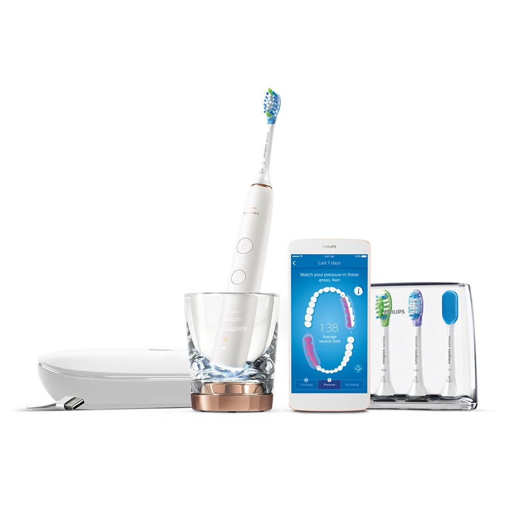 Sonicare DiamondClean Smart 9750 Sonic electric toothbrush with app (HX9924/65)