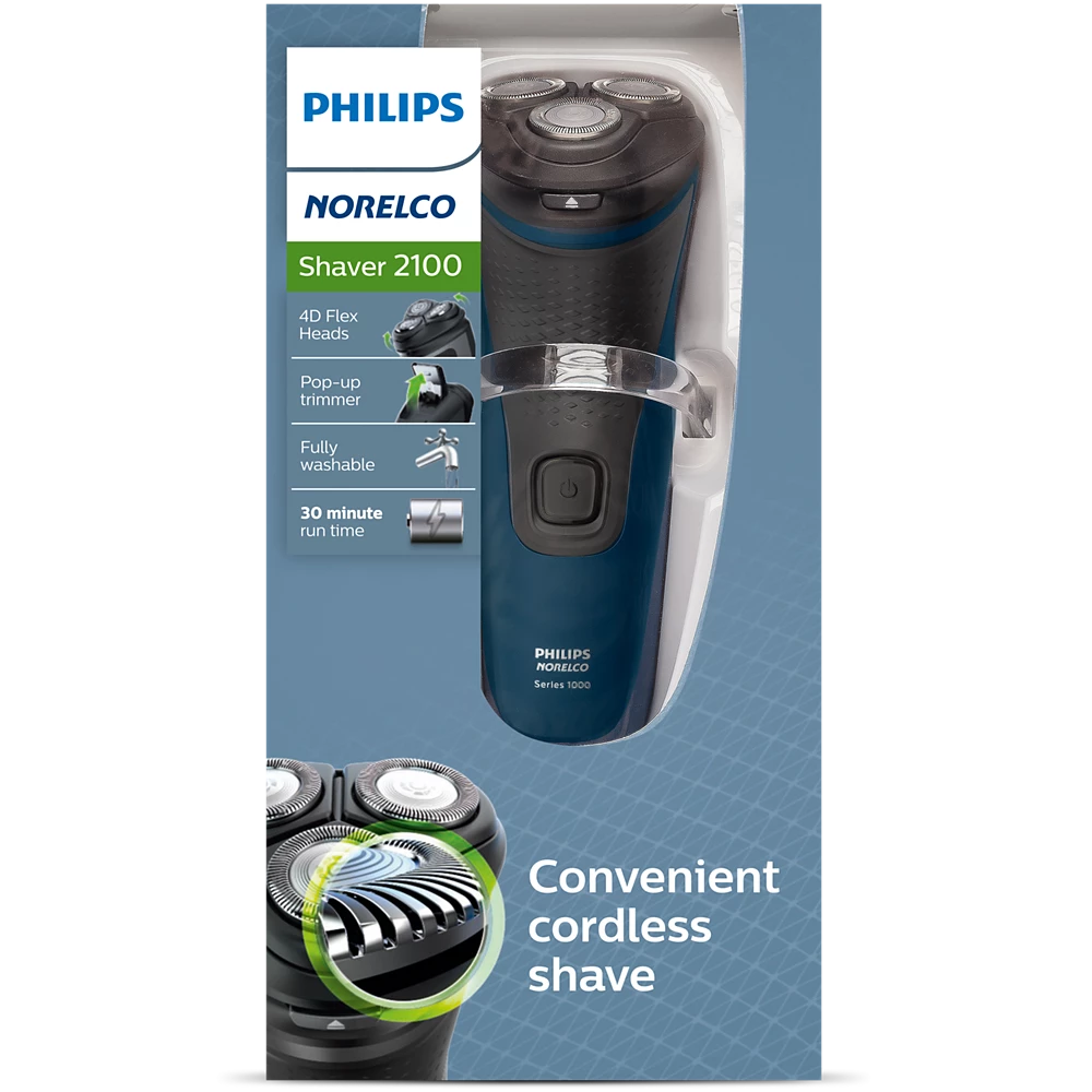 Norelco Shaver 2100 Dry electric shaver Series 2000 (S1111/81)