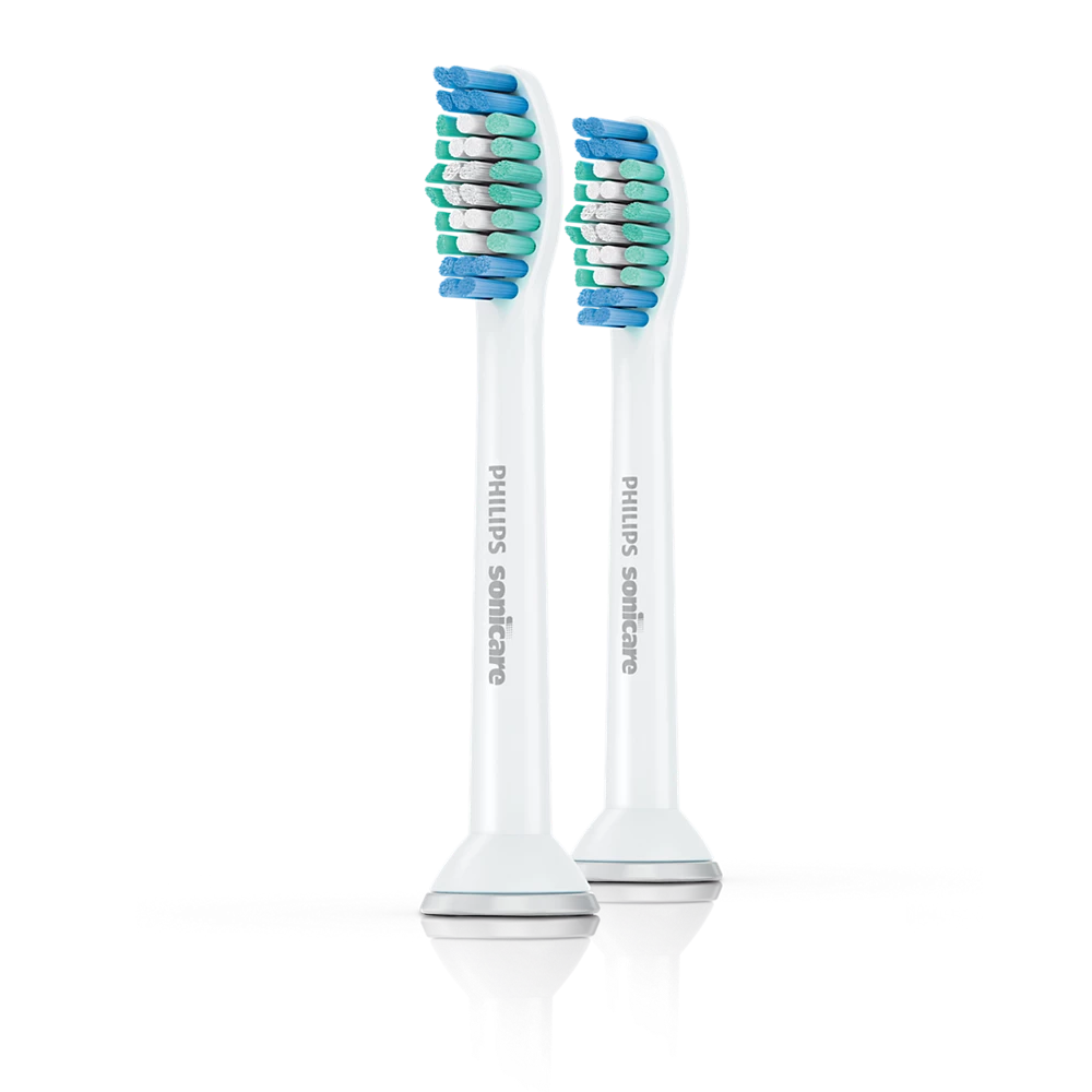 Sonicare SimplyClean 2-pack standard sonic toothbrush heads (HX6012/04)