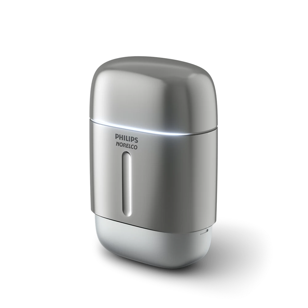 Norelco Philips Shaver 600 Series Wet &amp; Dry Electric Compact Shaver (S693/94)